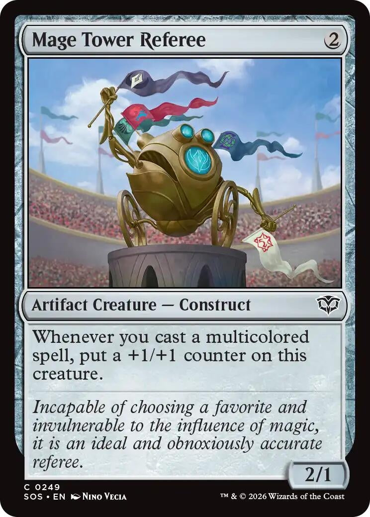Image for Mage Tower Referee (Secrets of Strixhaven) (249) - Magic: The Gathering
