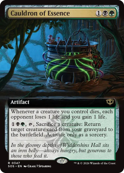 Cauldron of Essence (Extended Art) (Secrets of Strixhaven) (347)