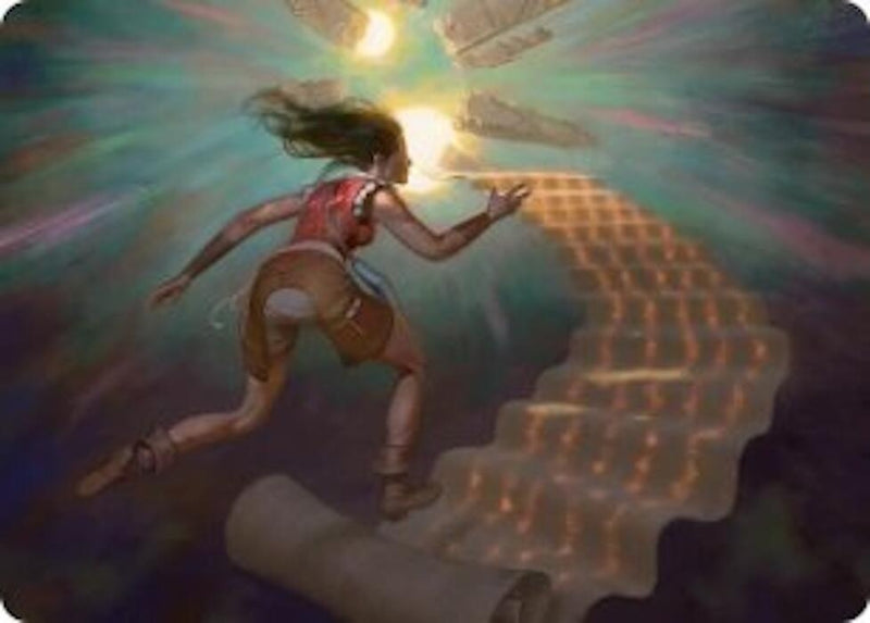 Image for Pursue the Past Art Card (Art Series: Secrets of Strixhaven) (22) (ASSOS) - Magic: The Gathering
