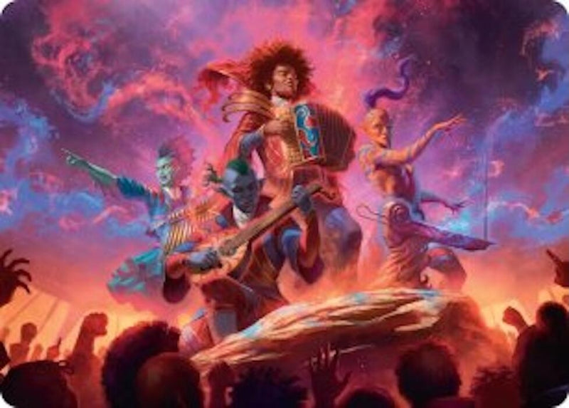Image for Zaffai and the Tempests Art Card (Art Series: Secrets of Strixhaven) (25) (ASSOS) - Magic: The Gathering