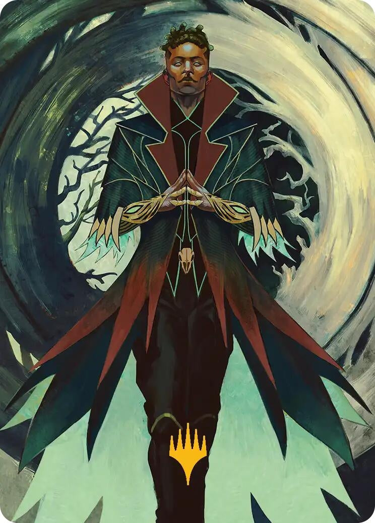Image for Professor Dellian Fel Art Card (Gold-Stamped Planeswalker Symbol) (Art Series: Secrets of Strixhaven) (28) (ASSOS) - Magic: The Gathering