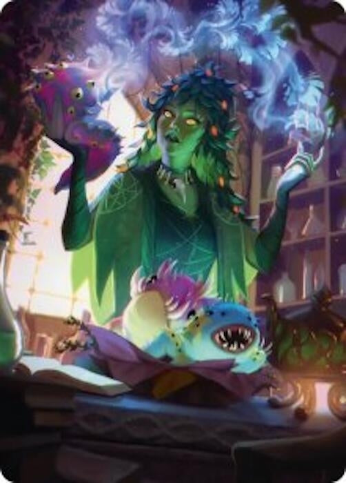 Image for Dina, Essence Brewer Art Card (Art Series: Secrets of Strixhaven) (33) (ASSOS) - Magic: The Gathering