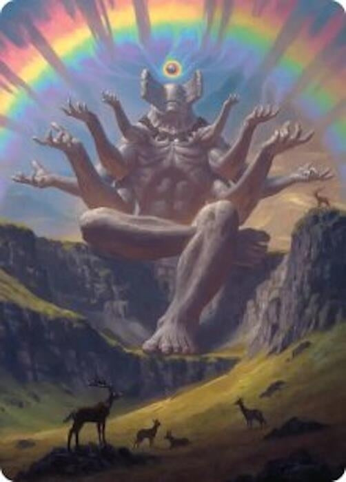 Image for Transcendent Archaic Art Card (Art Series: Secrets of Strixhaven) (1) (ASSOS) - Magic: The Gathering