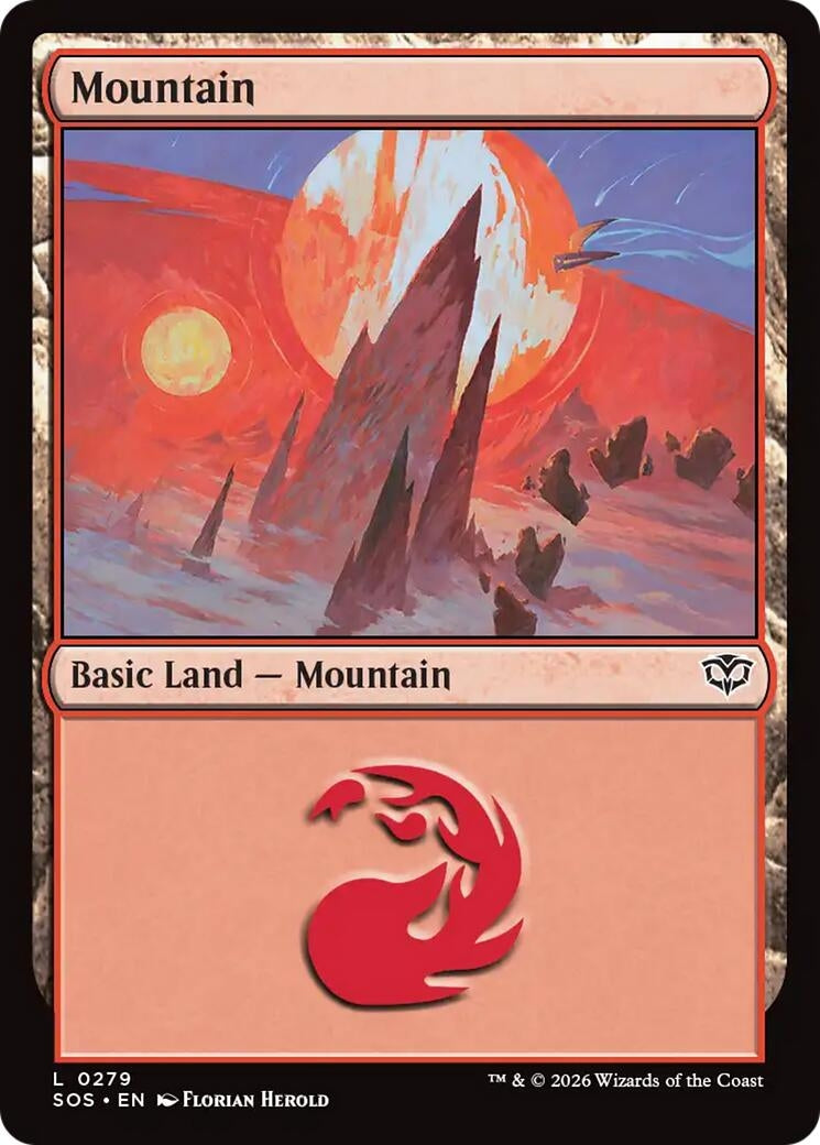 Image for Mountain (0279) (Secrets of Strixhaven) (279) - Magic: The Gathering