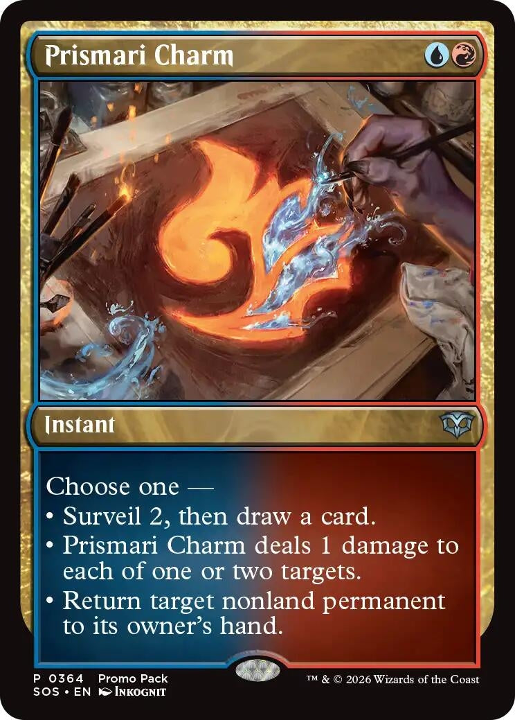 Image for Prismari Charm (Promo Pack: Secrets of Strixhaven) (364) - Magic: The Gathering