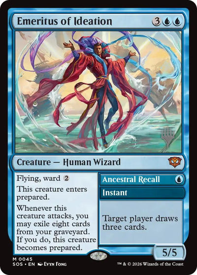 Emeritus of Ideation (Promo Pack: Secrets of Strixhaven) (45)
