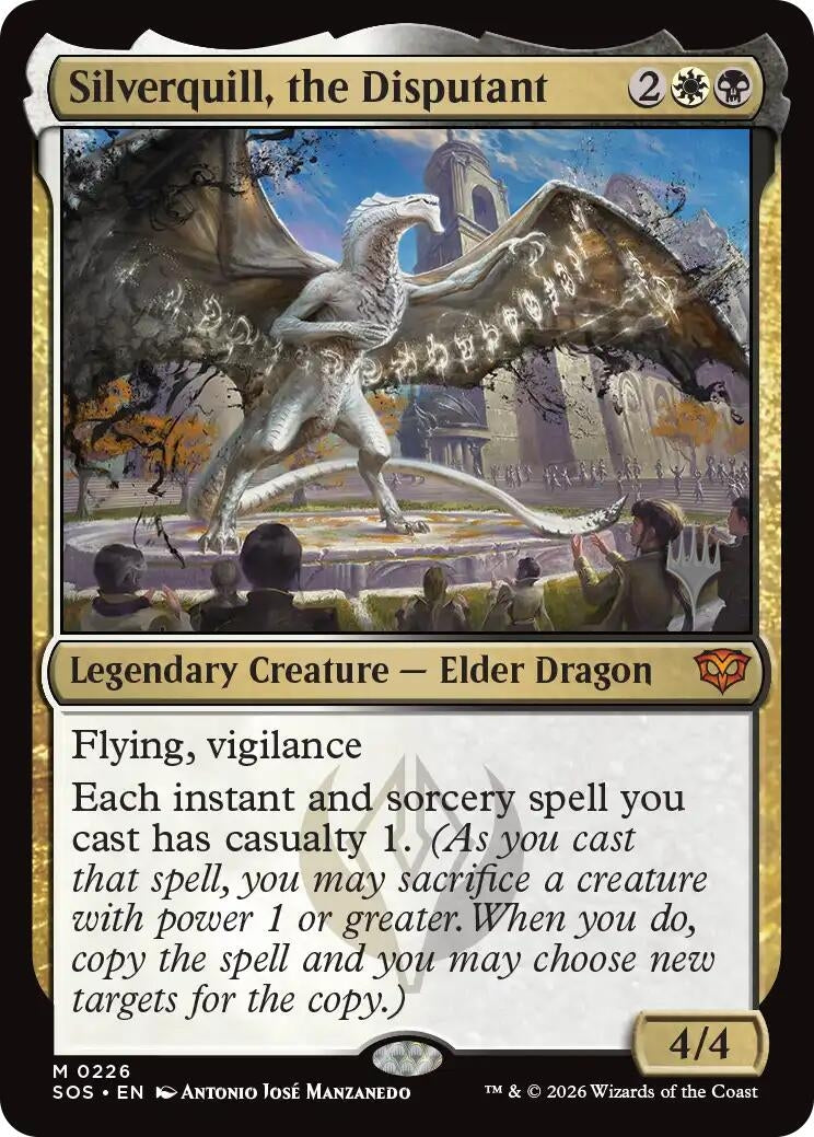 Image for Silverquill, the Disputant (Promo Pack: Secrets of Strixhaven) (226) - Magic: The Gathering