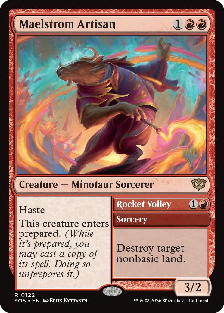 Image for Maelstrom Artisan (Promo Pack: Secrets of Strixhaven) (122) - Magic: The Gathering