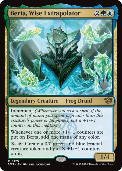 Berta, Wise Extrapolator (Promo Pack: Secrets of Strixhaven) (175)