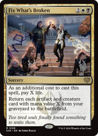 Fix What's Broken (Promo Pack: Secrets of Strixhaven) (188)