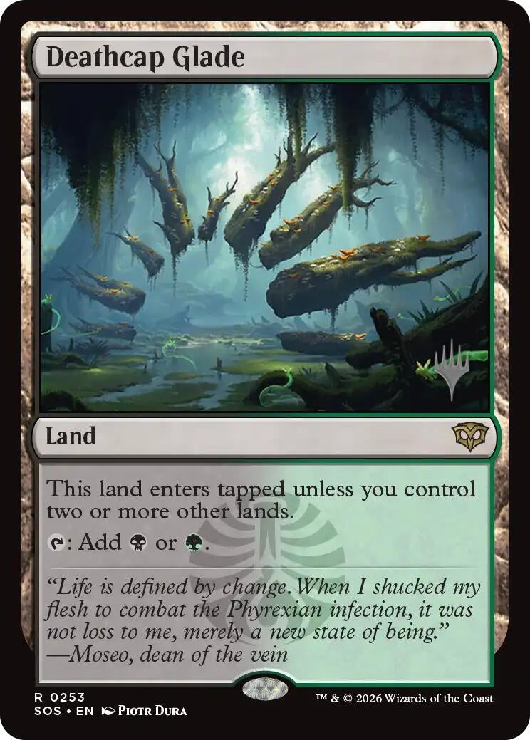 Image for Deathcap Glade (Promo Pack: Secrets of Strixhaven) (253) (PPSOS) - Magic: The Gathering