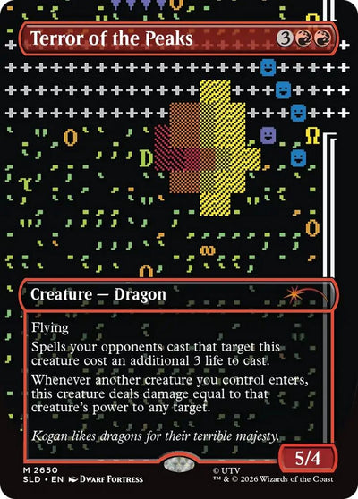 Terror of the Peaks (Secret Lair Drop Series) (2650) (SLD)