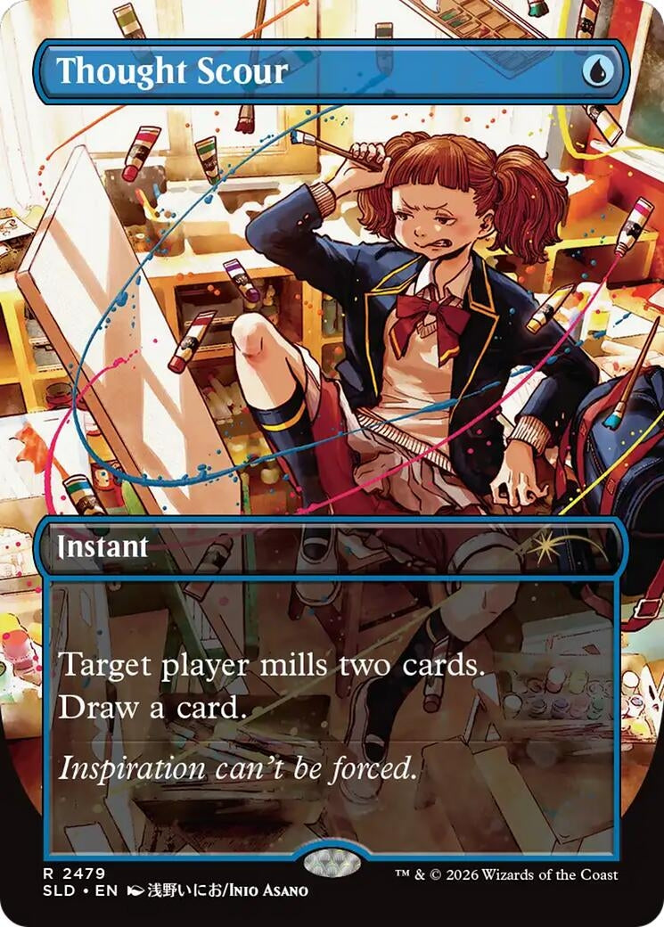 Image for Thought Scour (Secret Lair Drop Series) (2479) (SLD) - Magic: The Gathering