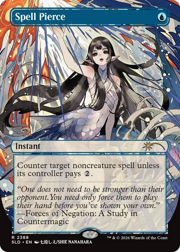 Image for Spell Pierce (2388) (Secret Lair Drop Series) (2388) (SLD) - Magic: The Gathering