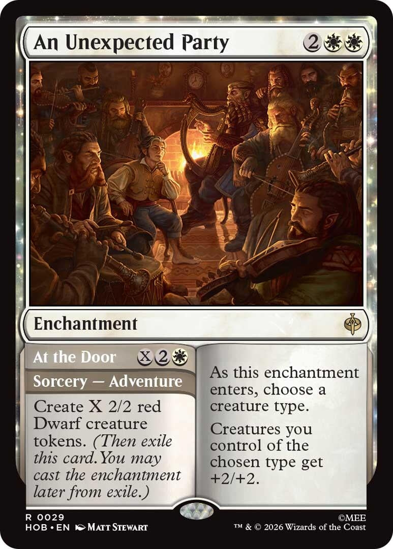 Image for An Unexpected Party (The Hobbit) (29) (HOB) - Magic: The Gathering