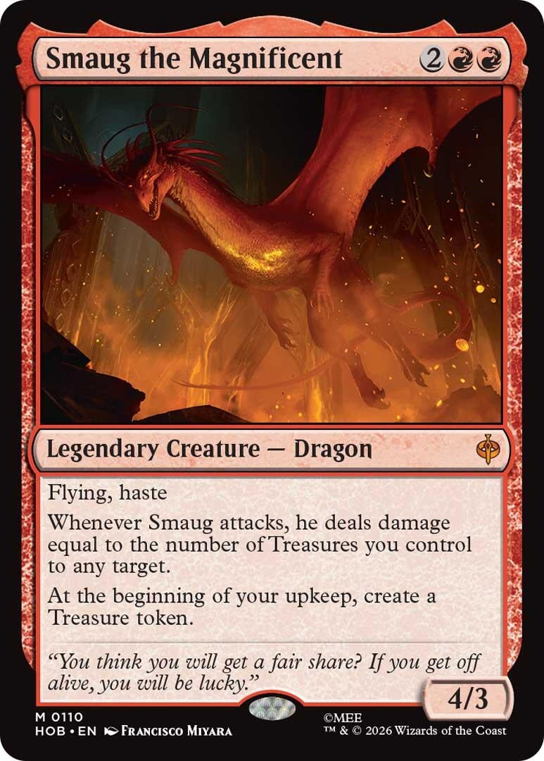 Image for Smaug the Magnificent (The Hobbit) (110) (HOB) - Magic: The Gathering