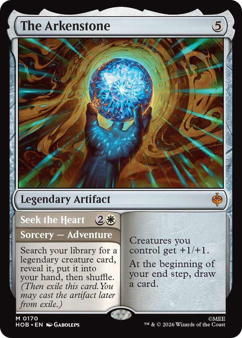 Image for The Arkenstone (The Hobbit) (170) (HOB) - Magic: The Gathering