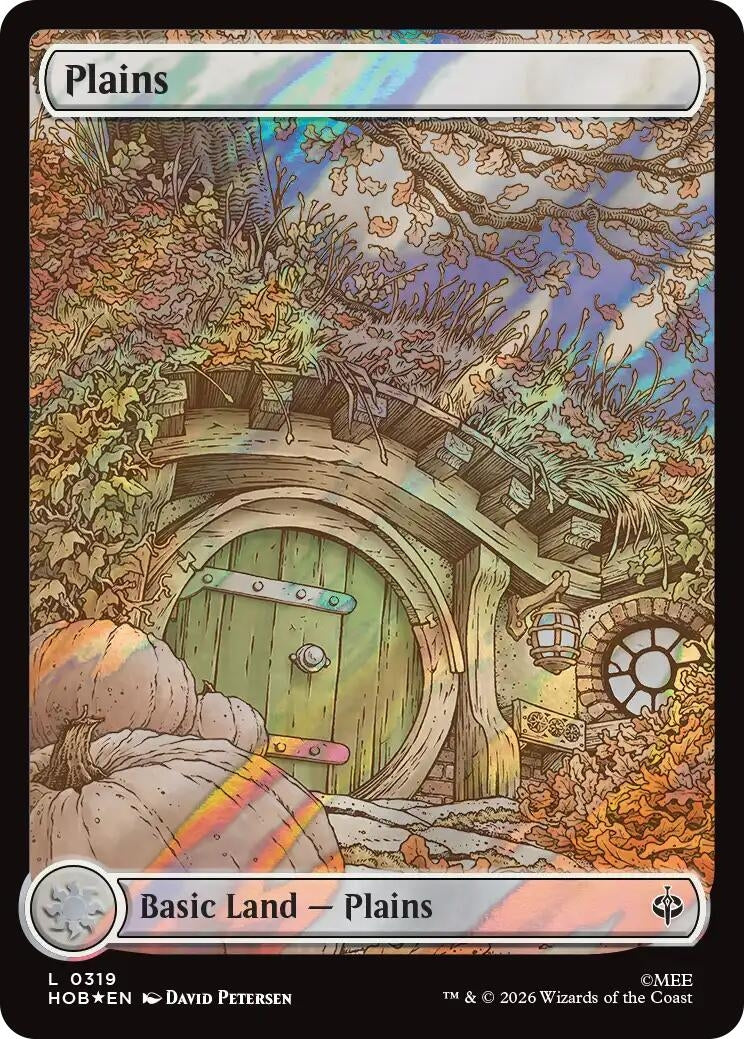 Image for Plains (0319) (Surge Foil) (The Hobbit) (319) (HOB) - Magic: The Gathering