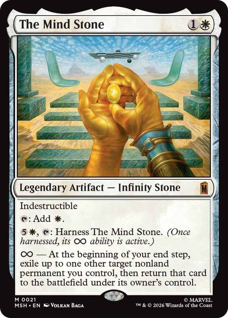 Image for The Mind Stone (Marvel Super Heroes) (21) - Magic: The Gathering