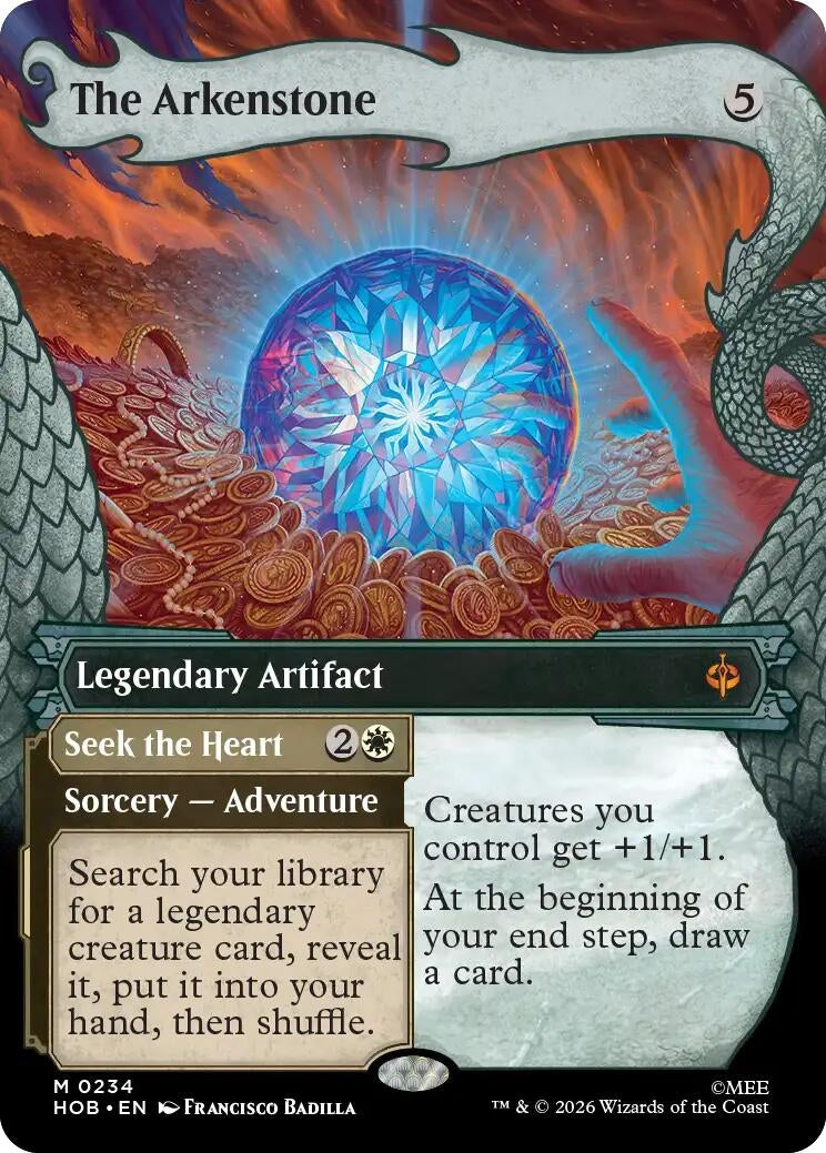 Image for The Arkenstone (Showcase) (The Hobbit) (234) (HOB) - Magic: The Gathering