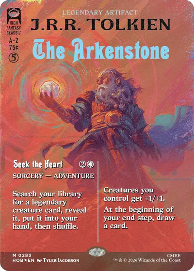 The Arkenstone (Borderless) (Surge Foil) (The Hobbit) (283) (HOB)