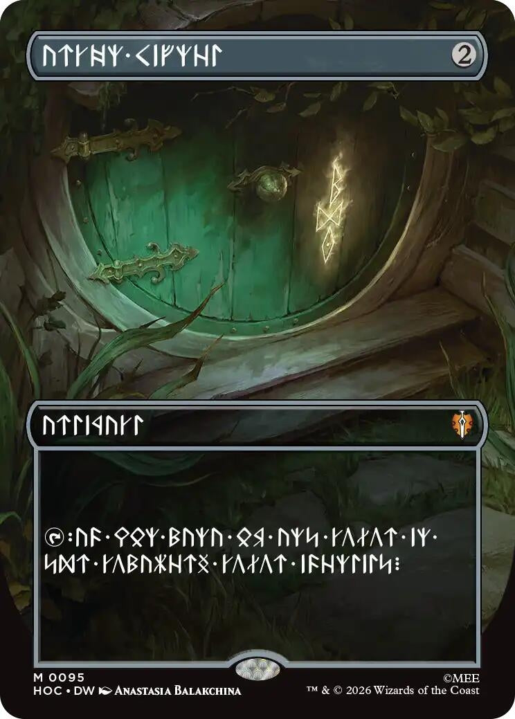 Image for Arcane Signet (Borderless) (Dwarvish) (The Hobbit: Eternal-Legal) (95) (HOC) - Magic: The Gathering