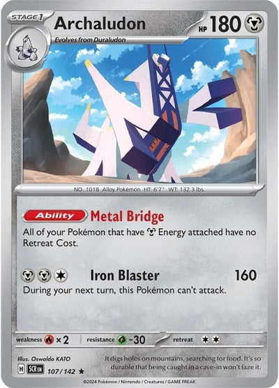 Archaludon - 107/142 (Non-Holo) (Deck Exclusives) (107/142)
