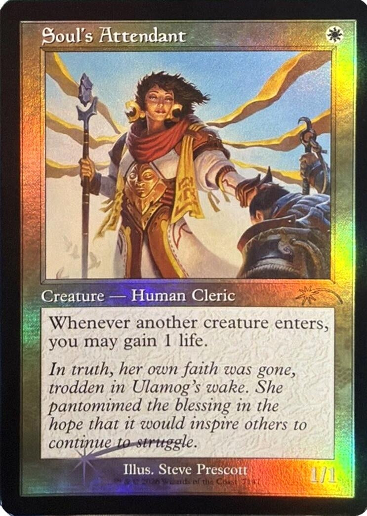 Image for Soul's Attendant (Retro Frame) (Secret Lair Drop Series) (7147) (SLD) - Magic: The Gathering