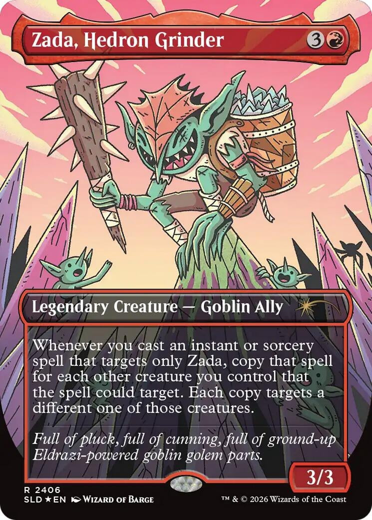 Image for Zada, Hedron Grinder (Secret Lair Drop Series) (2406) (SLD) - Magic: The Gathering