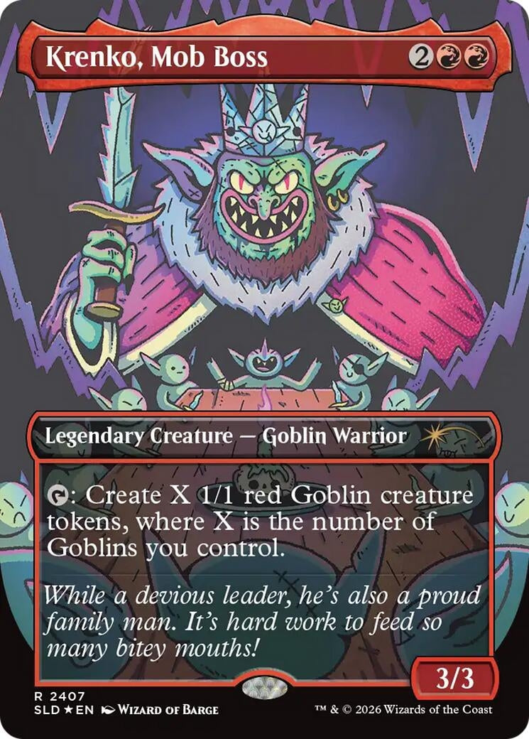Image for Krenko, Mob Boss (Secret Lair Drop Series) (2407) (SLD) - Magic: The Gathering