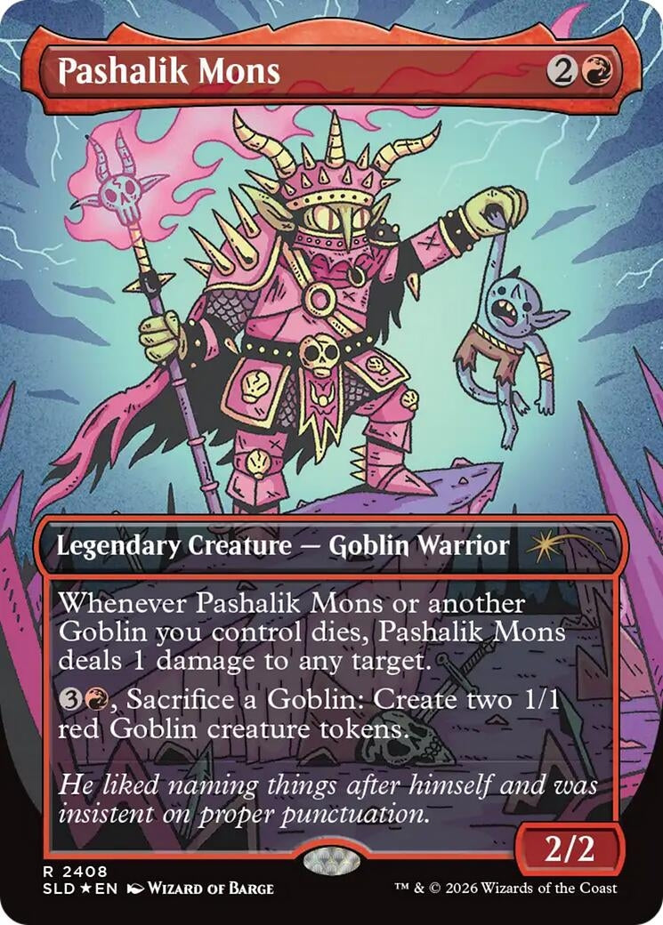 Image for Pashalik Mons (Secret Lair Drop Series) (2408) (SLD) - Magic: The Gathering