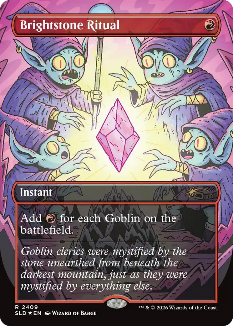 Image for Brightstone Ritual (Secret Lair Drop Series) (2409) (SLD) - Magic: The Gathering