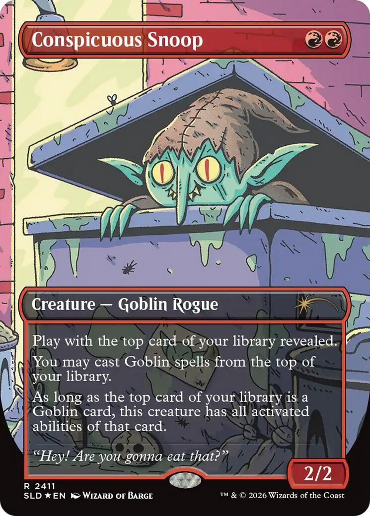 Image for Conspicuous Snoop (Secret Lair Drop Series) (2411) (SLD) - Magic: The Gathering