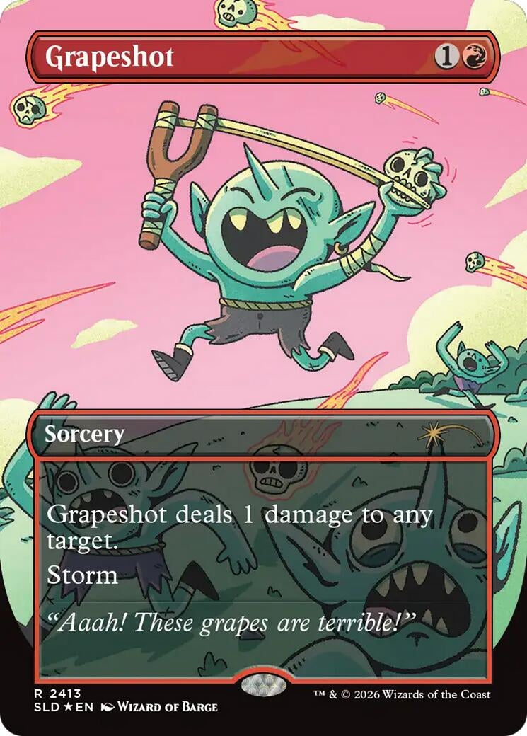 Image for Grapeshot (Secret Lair Drop Series) (2413) (SLD) - Magic: The Gathering