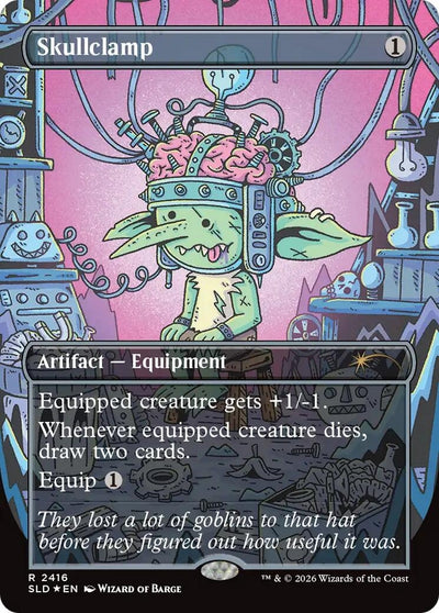 Skullclamp (2416) (Secret Lair Drop Series) (2416) (SLD)