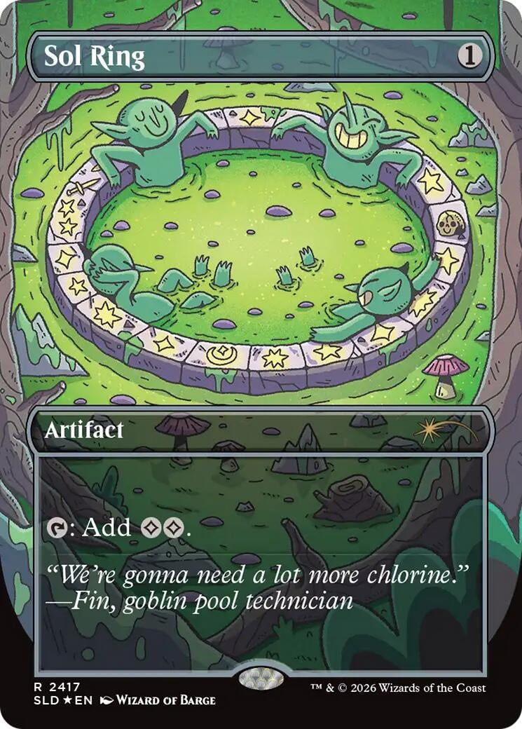 Image for Sol Ring (2417) (Secret Lair Drop Series) (2417) (SLD) - Magic: The Gathering