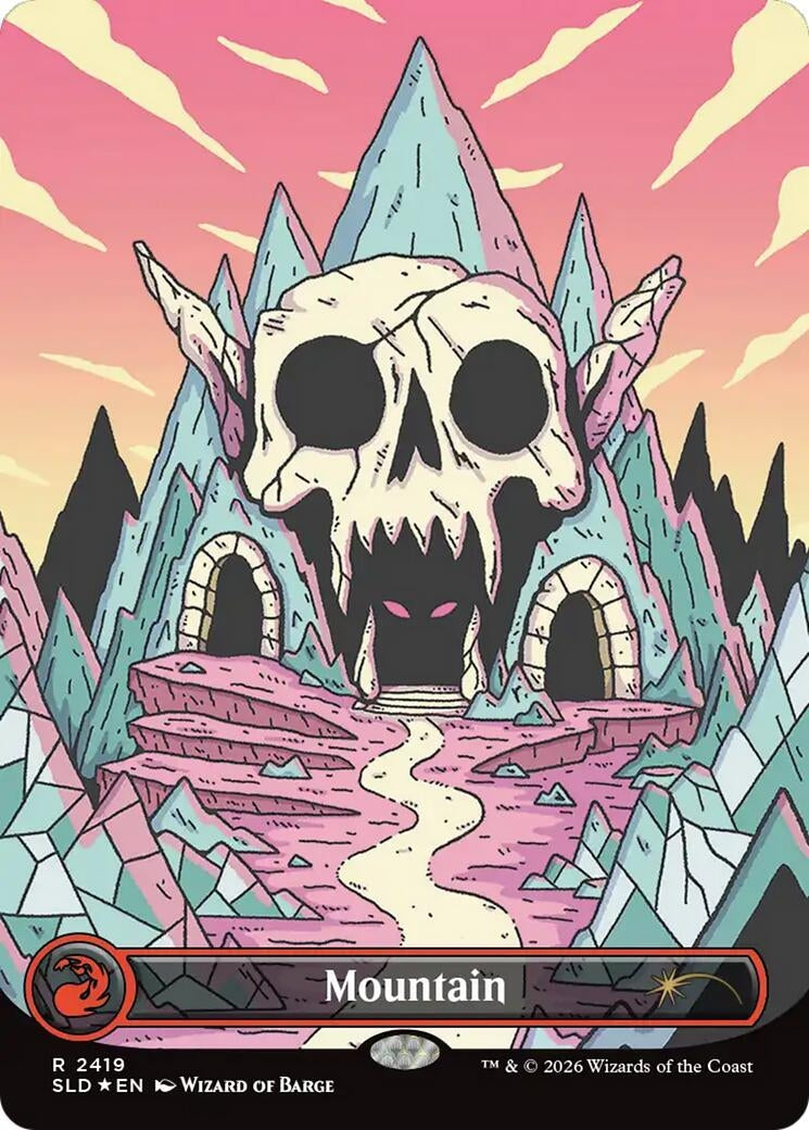Image for Mountain (2419) (Secret Lair Drop Series) (2419) (SLD) - Magic: The Gathering