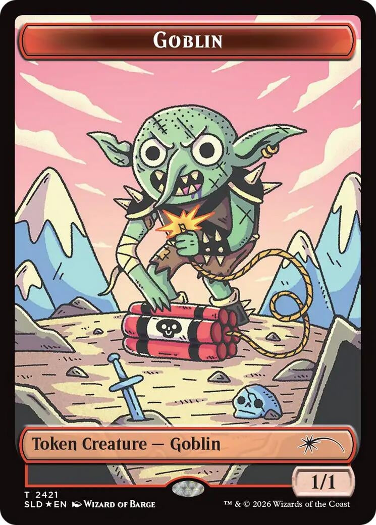Image for Goblin Token (2421) (Secret Lair Drop Series) (2421) (SLD) - Magic: The Gathering