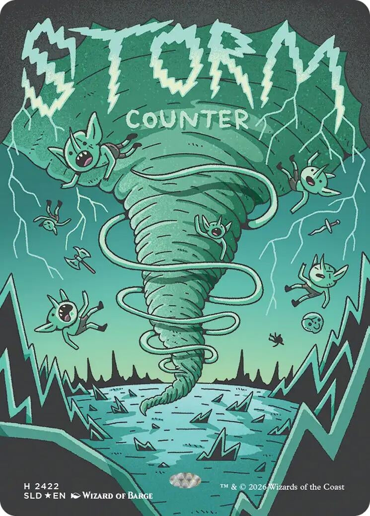 Image for Storm Counter (Secret Lair Drop Series) (2422) (SLD) - Magic: The Gathering