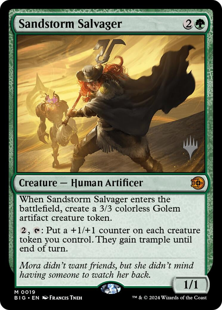 Image for Sandstorm Salvager (Promo Pack: Secrets of Strixhaven) (19) (PPSOS) - Magic: The Gathering
