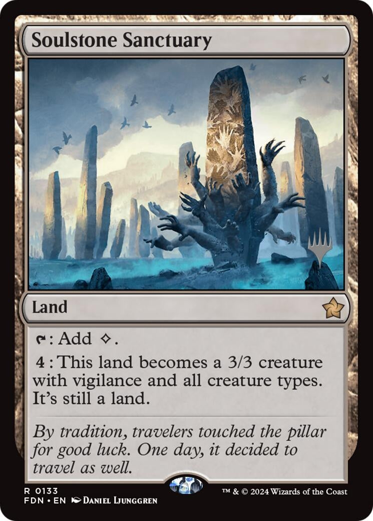 Image for Soulstone Sanctuary (Promo Pack: Secrets of Strixhaven) (133) (PPSOS) - Magic: The Gathering