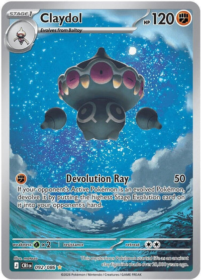 Claydol (ME04: Chaos Rising) (092/086)
