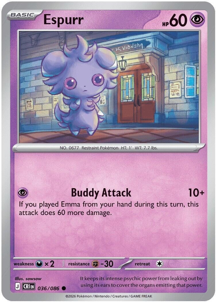 Espurr (ME04: Chaos Rising) (036/086)
