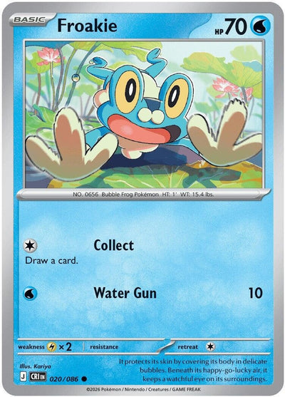 Froakie (ME04: Chaos Rising) (020/086)