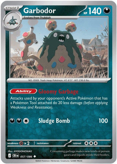 Garbodor (ME04: Chaos Rising) (057/086)