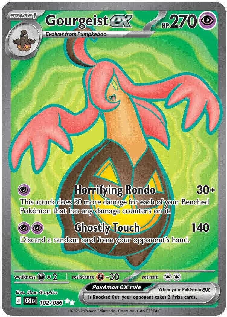 Gourgeist ex (ME04: Chaos Rising) (102/086)
