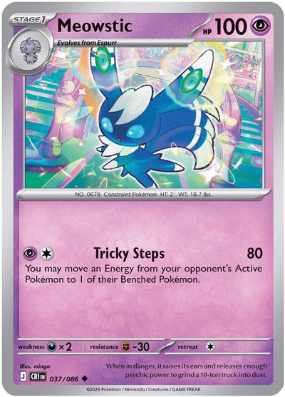 Meowstic (ME04: Chaos Rising) (037/086)