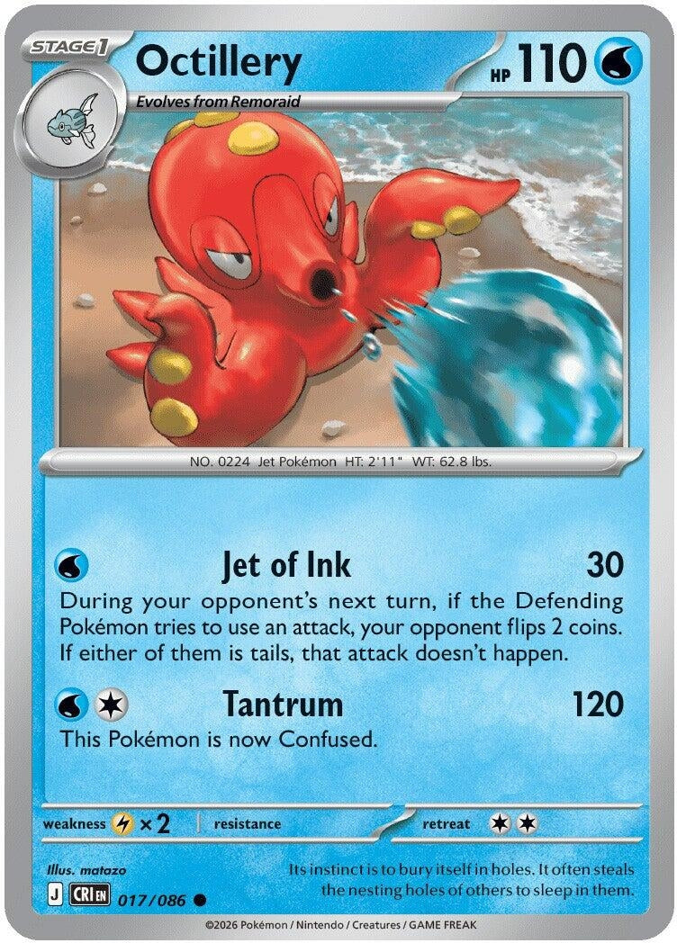 Octillery (ME04: Chaos Rising) (017/086)