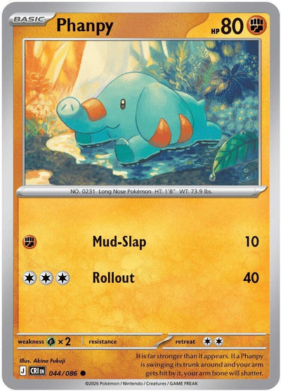 Phanpy (ME04: Chaos Rising) (044/086)