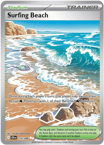 Surfing Beach (ME04: Chaos Rising) (114/086)
